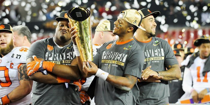Watson helped Clemson win the 2016 National title