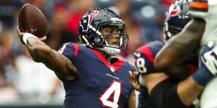 Watson matched Houston's passing touchdown total for all of last regular season in five and half games. (USA TODAY Sports-Troy Taormina)
