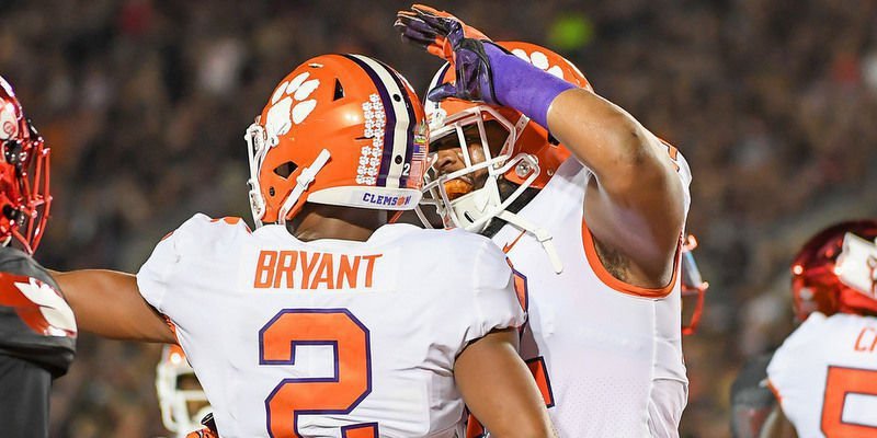 Bryant and Wilkins hope to celebrate against Alabama