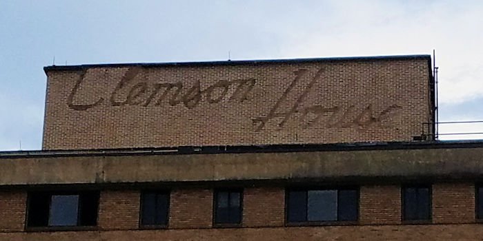 Clemson House sign has been removed