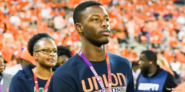 Mitchell attended the thrilling Clemson-Louisville game in 2016
