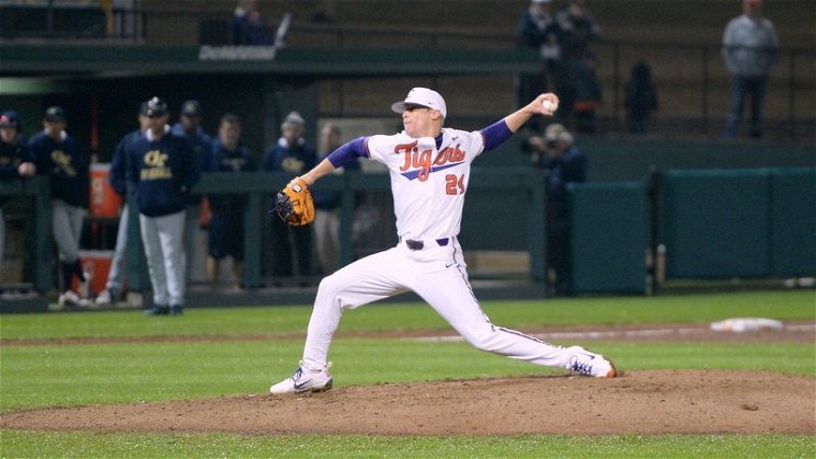 Jake Higginbotham pitched five strong innings in the series finale