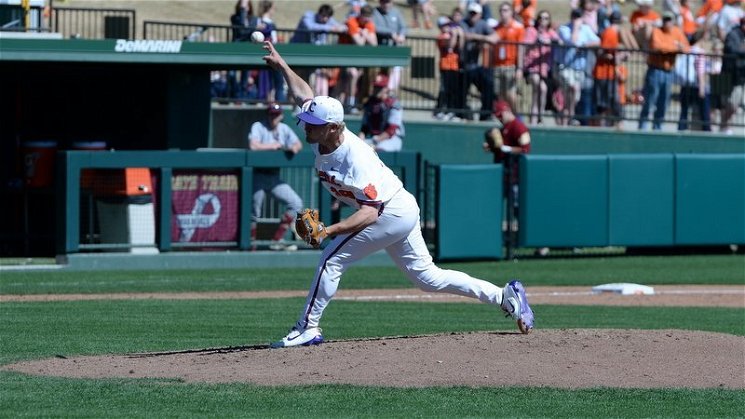 Clemson right-handed starter Travis Marr is 3-0 with a  2.81 ERA.