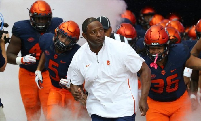 Syracuse coach says even Alabama is chasing Clemson