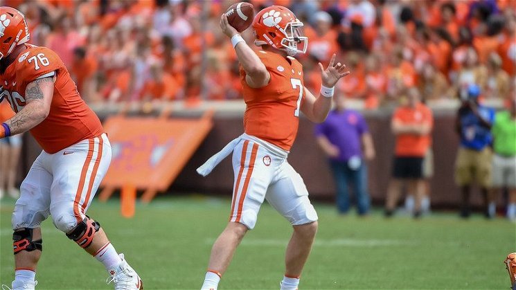 Clemson drops multiple spots in Coaches Poll