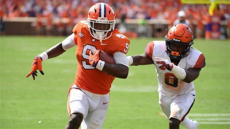 Clemson by the numbers: Etienne keeps surge up rushing ranks