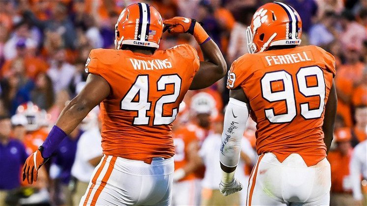 Clemson is loaded on the d-line