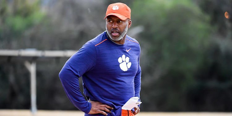 Hall - who played with Dabo Swinney at Alabama - was hired as a defensive analyst before the 2015 season.