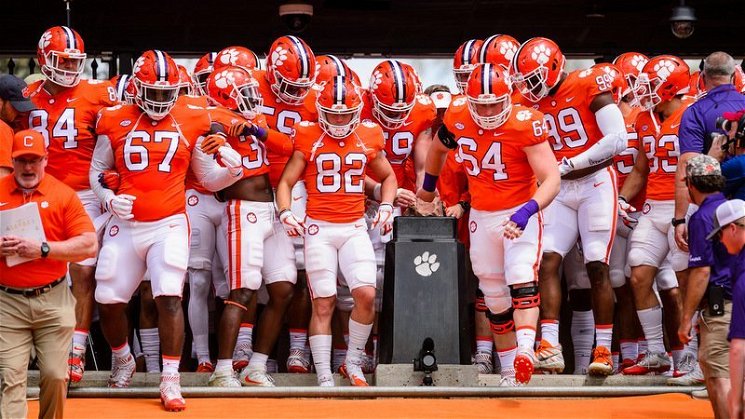 Clemson has one of the more unique entrances in college football.