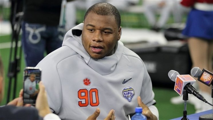 Dexter Lawrence suffers injury during 40-yard dash at NFL Combine