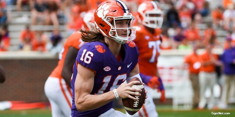 Trevor Lawrence is the favorite for ACC freshman of the year and is regarded as Clemson's best offensive player by one outlet.