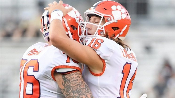 Clemson ranked No. 2 in upset-filled week for Coaches Poll