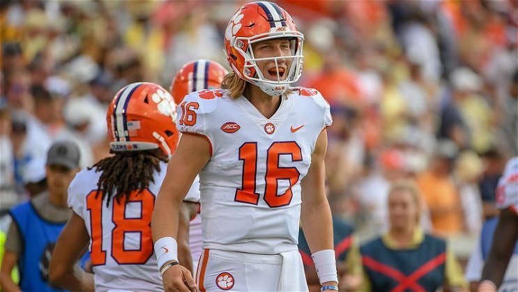 Trevor Lawrence ready to see the Clemson-South Carolina rivalry up close