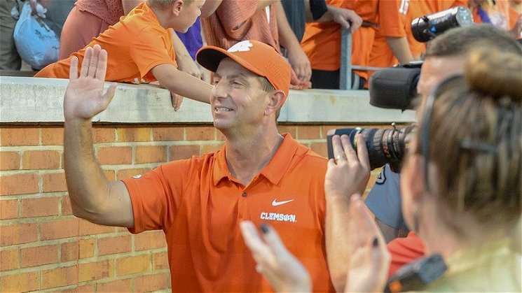Swinney voted ACC Coach of the Year