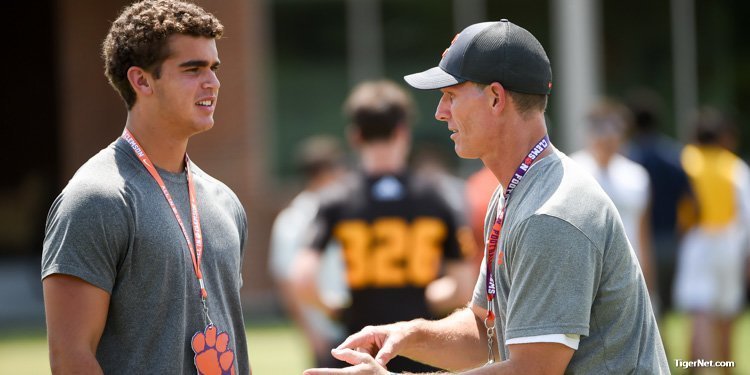 Linebacker hears from Swinney and Venables, set to make August decision