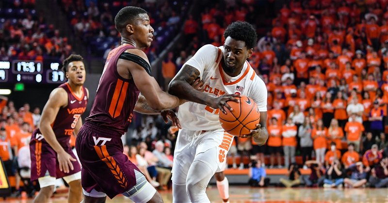 Clemson forward out for Miami game