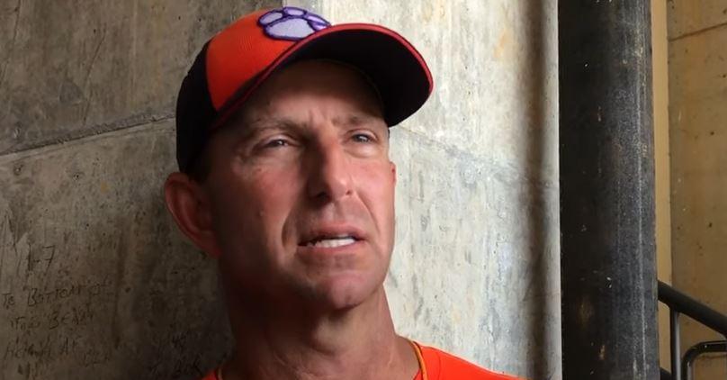 WATCH: Dabo Swinney Recaps Situational Scrimmage, O-line Standouts ...