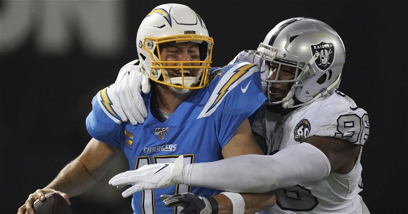 Ferrell had a sack party last night vs. Chargers (Kirby Lee - USA Today Sports)