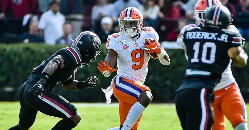 Find another number!!! Swinney breaks down Etienne's decision to return