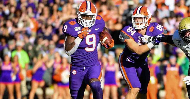 Etienne graduated and will leave as an all-timer at Clemson