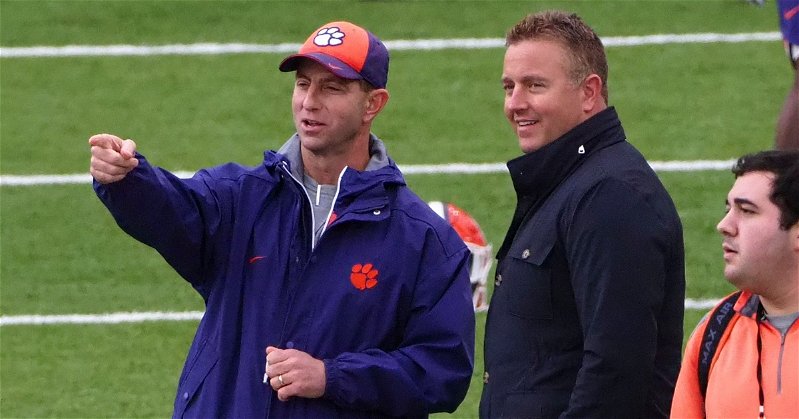 Herbstreit has two sons that play at Clemson (Kelley Cox - USA Today Sports)