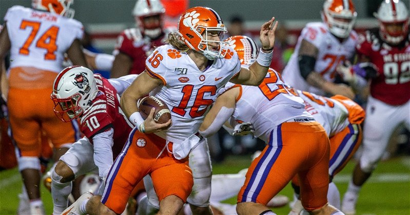 Trevor Lawrence and Clemson offense on record-shattering pace