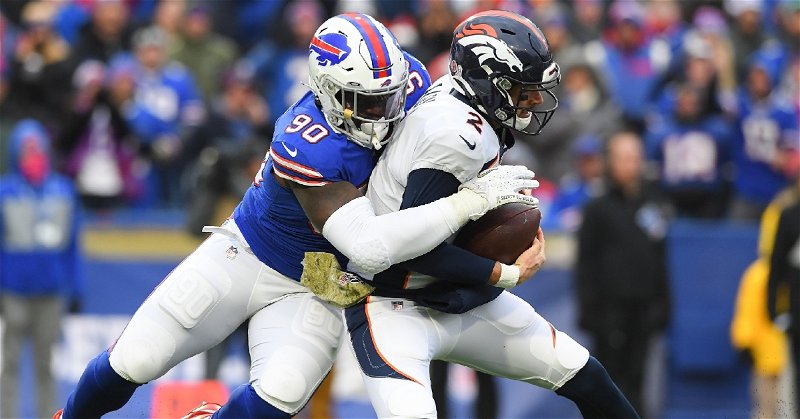 Lawson played with the Bills for four seasons after a first-round selection. (USA TODAY Sports-Rich Barnes)