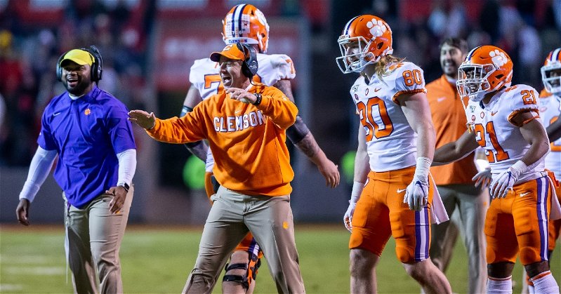 Wake head coach says Dabo Swinney has sent in musical requests for Saturday