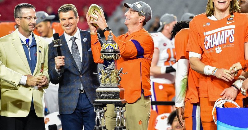 Swinney feels like he has a team to compete in new Playoff format