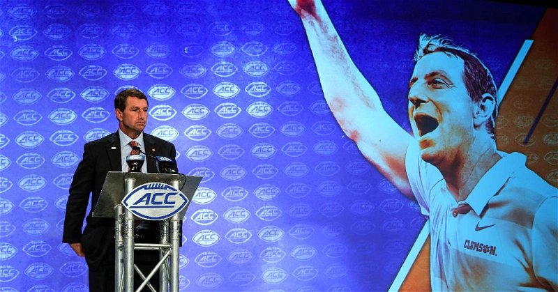 Clemson won the ACC and SEC media days, and it wasn't even close