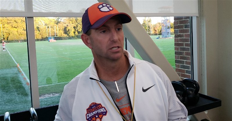 Wednesday Night Update: Swinney doing his part for Tigerama and Homecoming