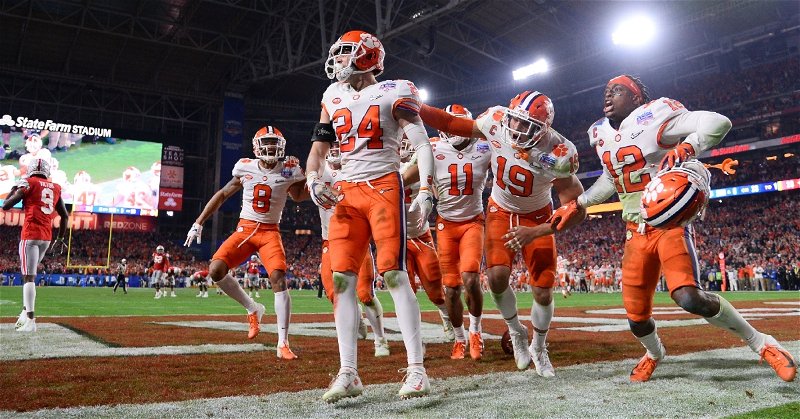 Clemson has an argument for the No. 2 spot on the list, which went to Ohio State.  (Photo: Joe Camporeale / USATODAY)