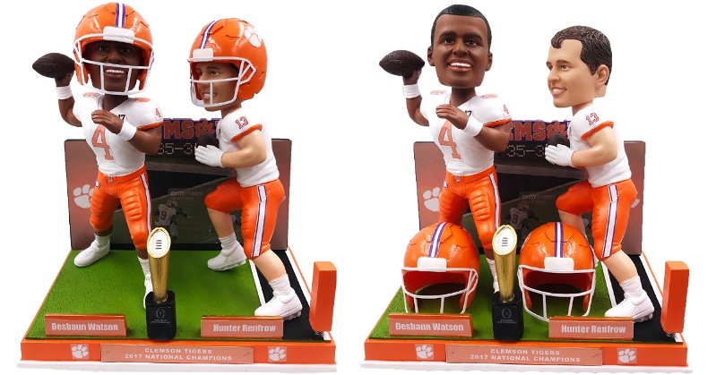 Limited to only 2017 of these cool bobbleheads (Pic of detachable helmet and without)