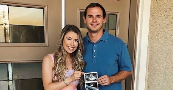 Hunter and Camilla share their baby pic on Instagram