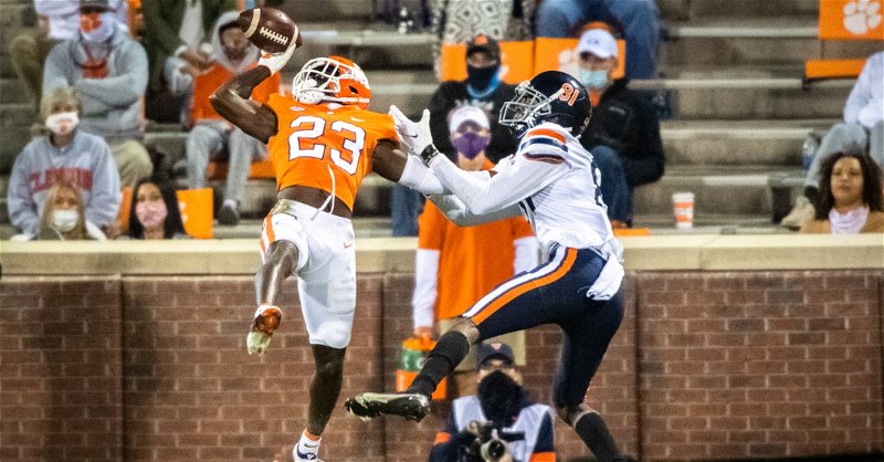 Clemson players were involved in two of the top plays of the last sports season.