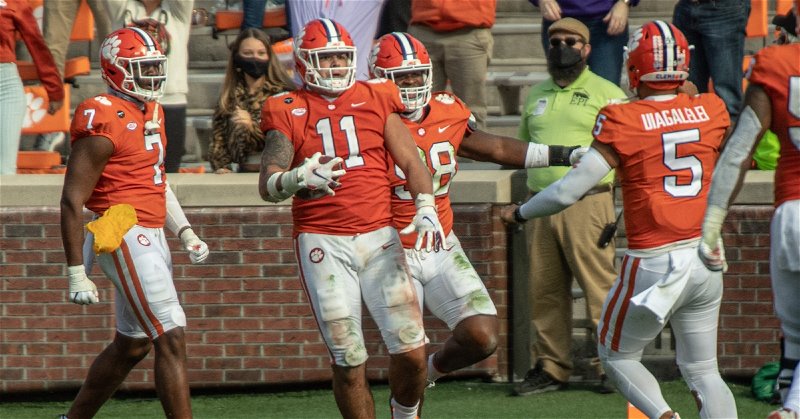 Bryan Bresee has been a stalwart on Clemson's defense this season. (ACC photo)