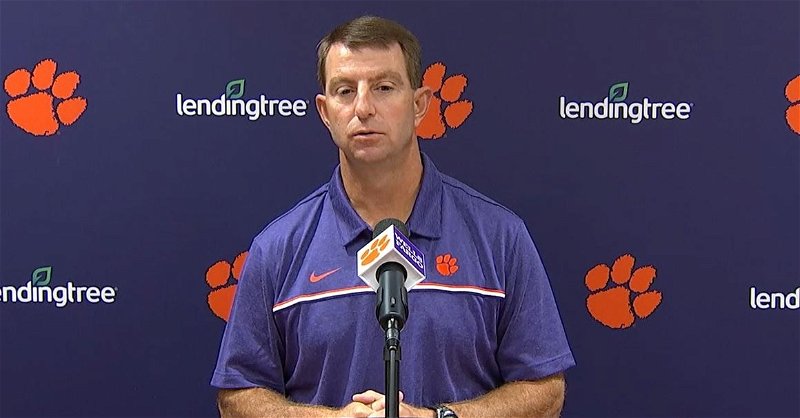 Swinney not a fan of making political statements on uniforms but supports players