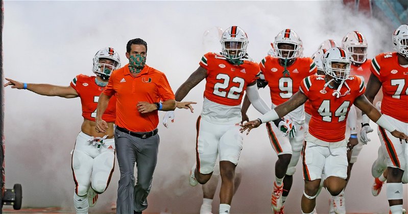 Miami head coach says this isn't a big game for Clemson