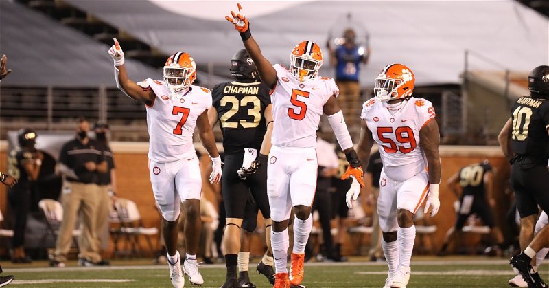 Game time, TV channel announced for Clemson-Wake Forest