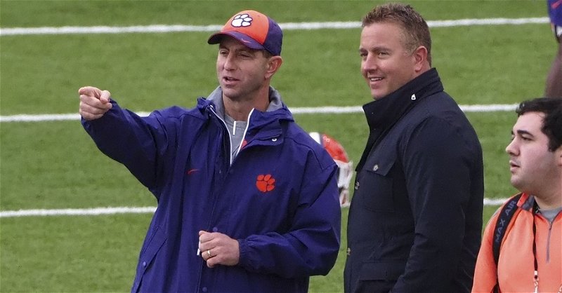 Herbstreit has two sons playing for Dabo Swinney (Kelley Cox - USA Today Sports)