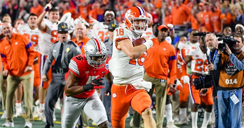 Clemson and Ohio State could meet again in December or January.