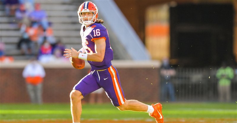 Trevor Lawrence leads the No. 7 pass attack in the nation. (ACC photo)
