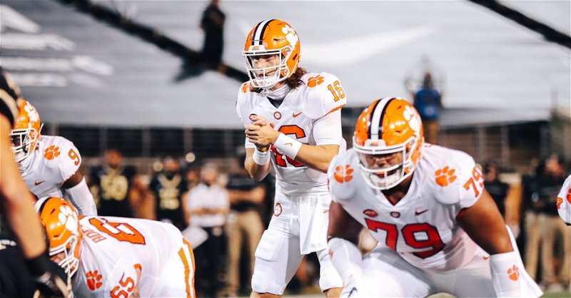 Some analysts are higher than others on Trevor Lawrence right now. (ACC photo)