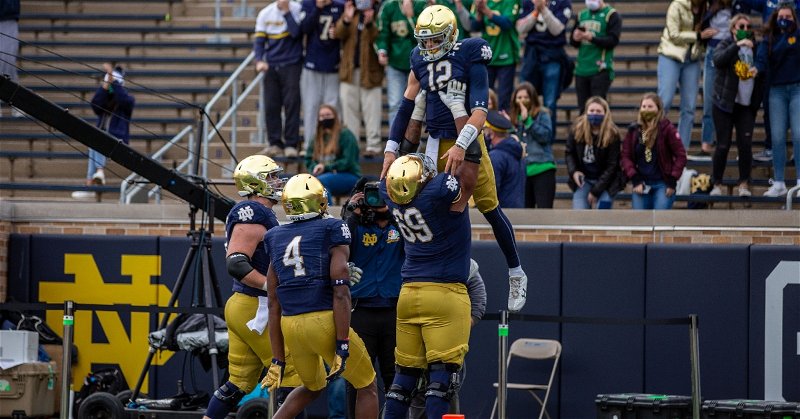 Notre Dame won a hard-fought game against Clemson