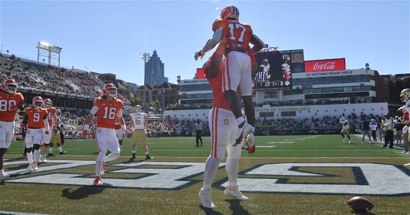 Clemson's dominant win has them as a favorite for the top seed currently. (ACC photo)