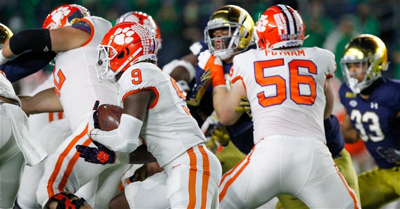 ESPN picks Clemson and Notre Dame to both make the Playoff but not rematch in the semis. (ACC photo)