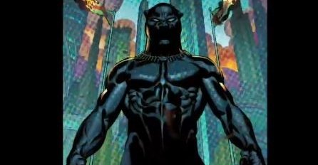 This is the Black Panther from the Marvel Universe