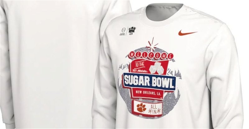 Sugar Bowl tshirts and hats are available in the link below