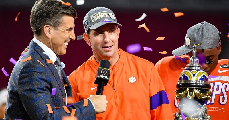 Swinney is giving up just over 13% of his projected salary.