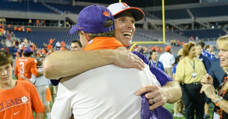 Swinney and Venables were a dynamic duo at Clemson